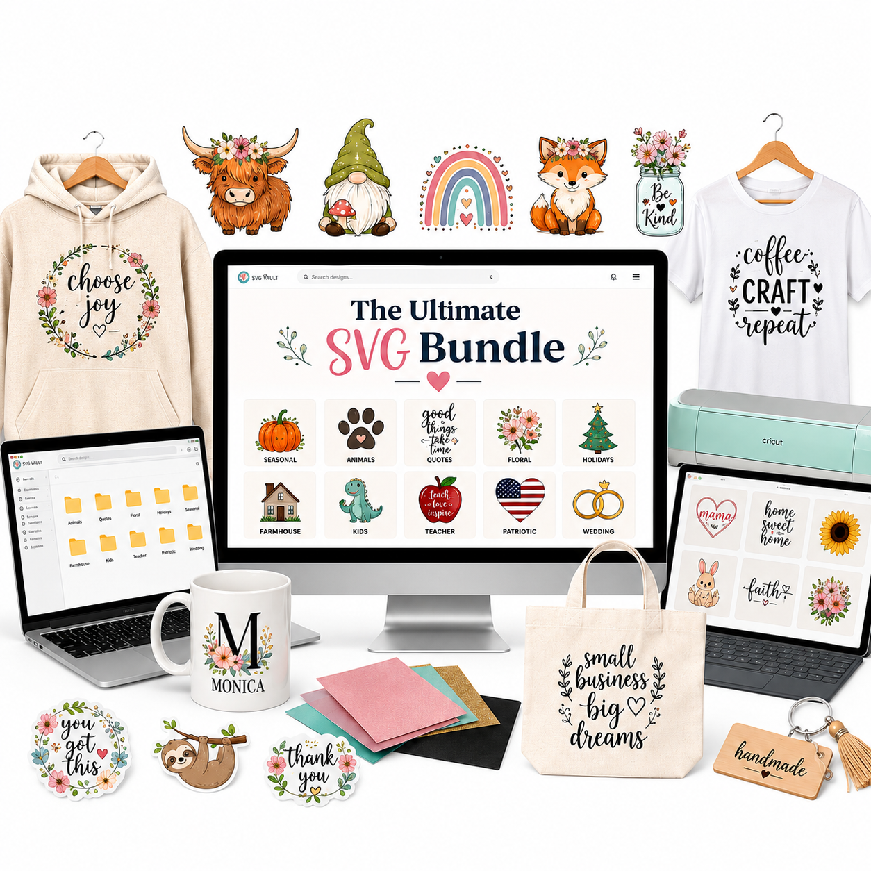Premium SVG bundle preview